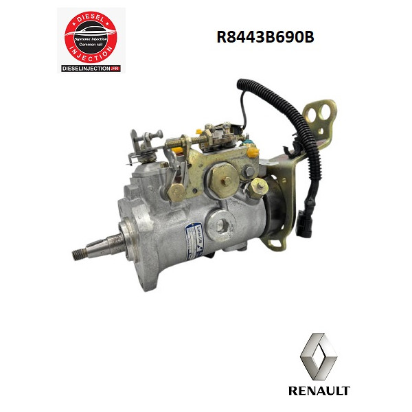 Pompe à injection DELPHI R8443B690B Réparation DELPHIR8443B690B