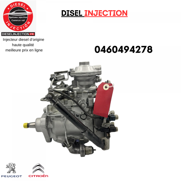 Pompe à injection équivalente BOSCH 04604942780460494278