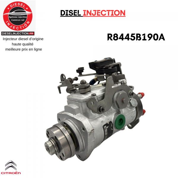 Pompe Injection R8445B190A R8445B191B Delphi Citroen Saxo 1,5 D (Type TUD5)R8445B190A    R8445B191B  R8448B182B  R8448B391A