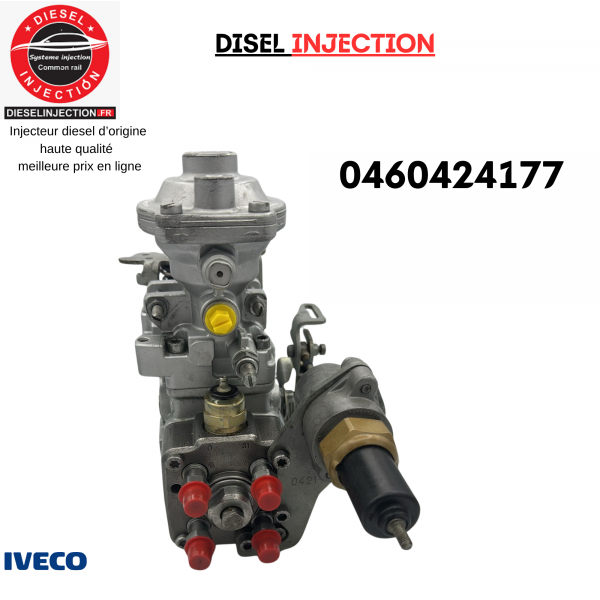 Pompe d'injection équivalent  BOSCH 0460424177 iveco 2l80460424177