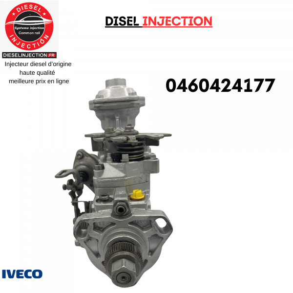 Pompe d'injection équivalent  BOSCH 0460424177 iveco 2l80460424177