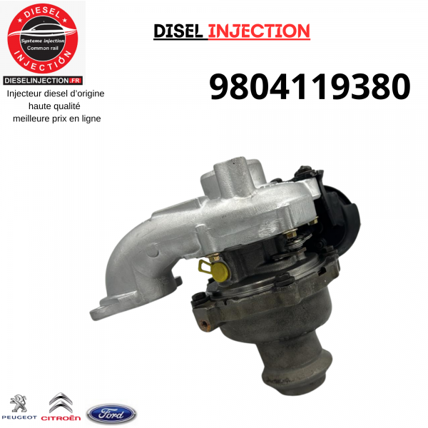 Turbo charger 9804119380  Peugeot 1.6HDI9804119380