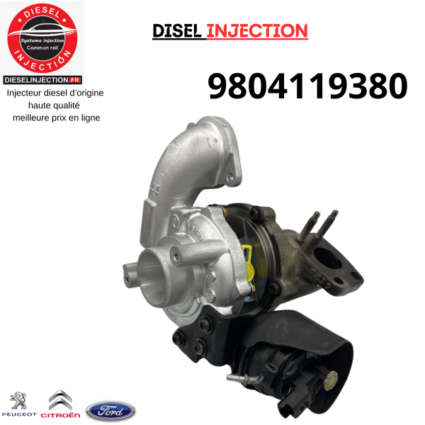Turbo charger 9804119380  Peugeot 1.6HDI9804119380