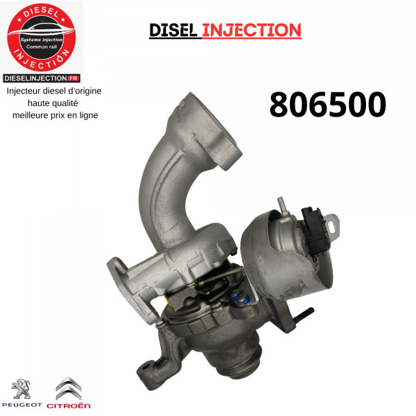Turbo charger 806500  806500-5002S PEUGEOT 407 Sedan 2.0 HDi 120kW9674962080 806500-0001