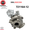 Turbo charger 721164-12  toyota 2.0 D 4D 116 cv  721164-5010S721164-12  72116412  72116414    721164-5010S