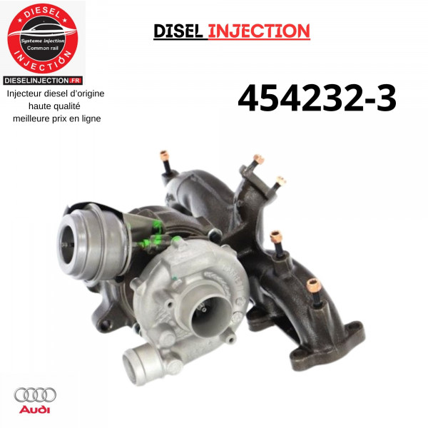 Turbo chartger 454232-3 AUDI A3 (8L1) 1.9 TDI 100 cv 768329-5003S