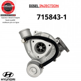 Turbo charger 715843-1  HYUNDAI H-1 2.5 CRDI 136 CV 715843-5001S715843-1  715843-5001S  2820042600