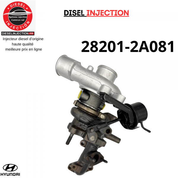 Turbocompresseur pour Kia Rio – Hyundai i20 1.1 49173-02810