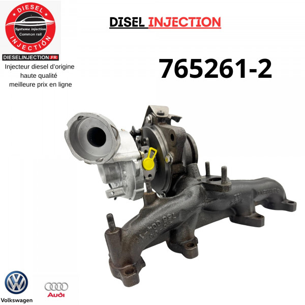 Turbo charger 765261-2  VOLKSWAGEN AUDI SEAT SKODA 2.0 TDI  765261-5007S