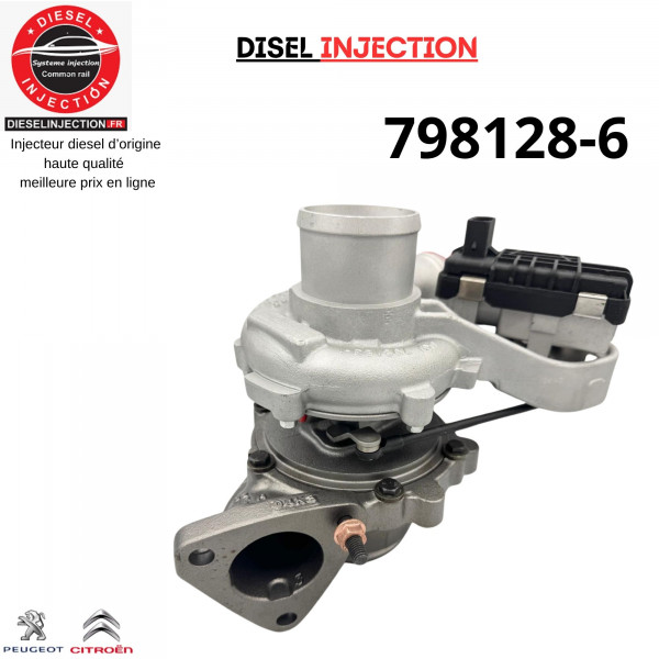 Turbo charger 798128-6 Citroen Jumper 2.2 HDI 110 130 150 cv7981286  798128-5006S   9676934380