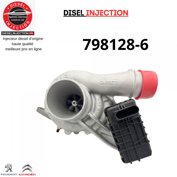 Turbo charger 798128-6 Citroen Jumper 2.2 HDI 110 130 150 cv7981286  798128-5006S   9676934380