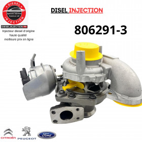 Turbo charger 806291-3  VOLVO V70 3 1.6 D2 114 CV  806291-5001S neuf806291-3  806291-5001S  8062915001S  REAV6J6K682AA