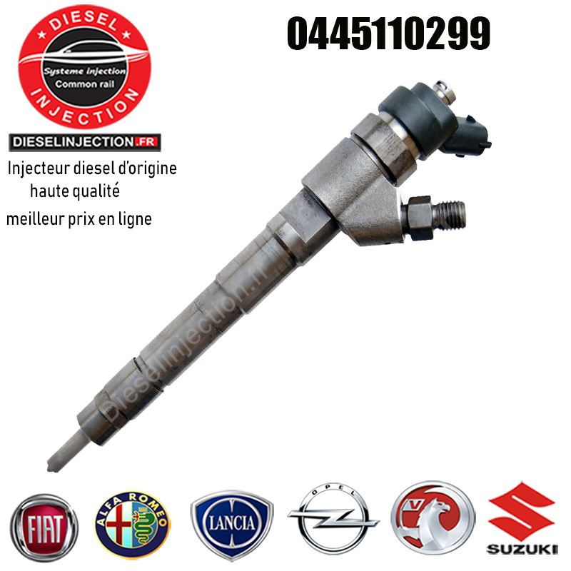Injecteur bosch 0445110299 - 0986435230 neuf0445110299