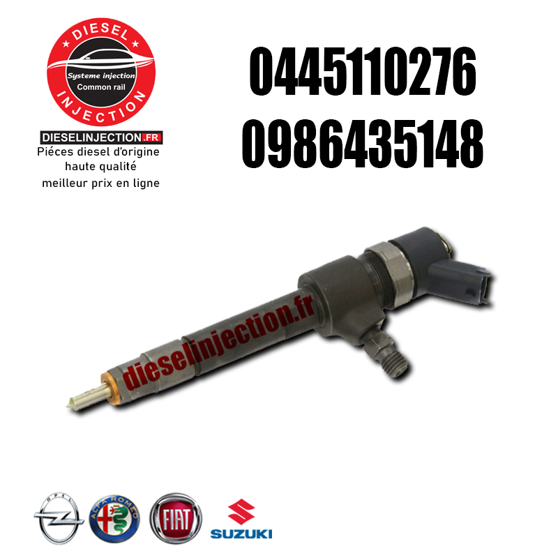Injecteur bosch 0445110276 - 0986435148 Neuf0445110276 0986435148 0445110165