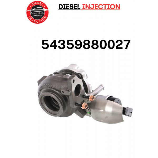 Turbo 54359880027 FIAT FIORINO 1.3 D Multijet 95 CV