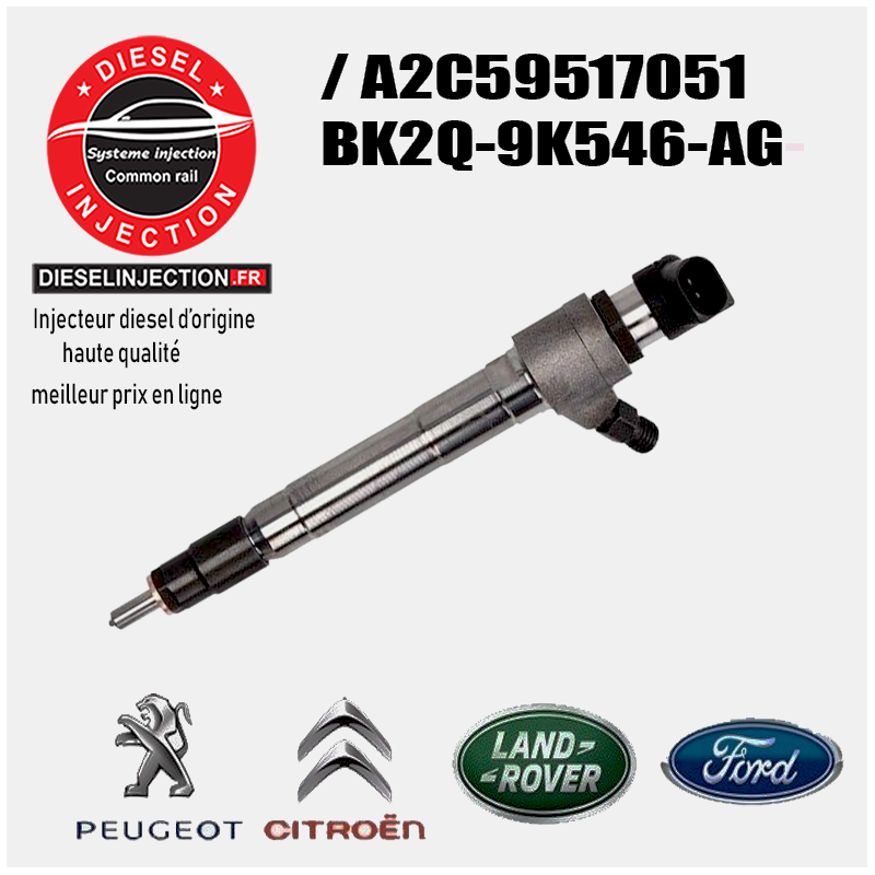 Injecteur SIEMENS  A2C59517051 BK2Q-9K546-AGA2C59517051 / BK2Q-9K546-AG