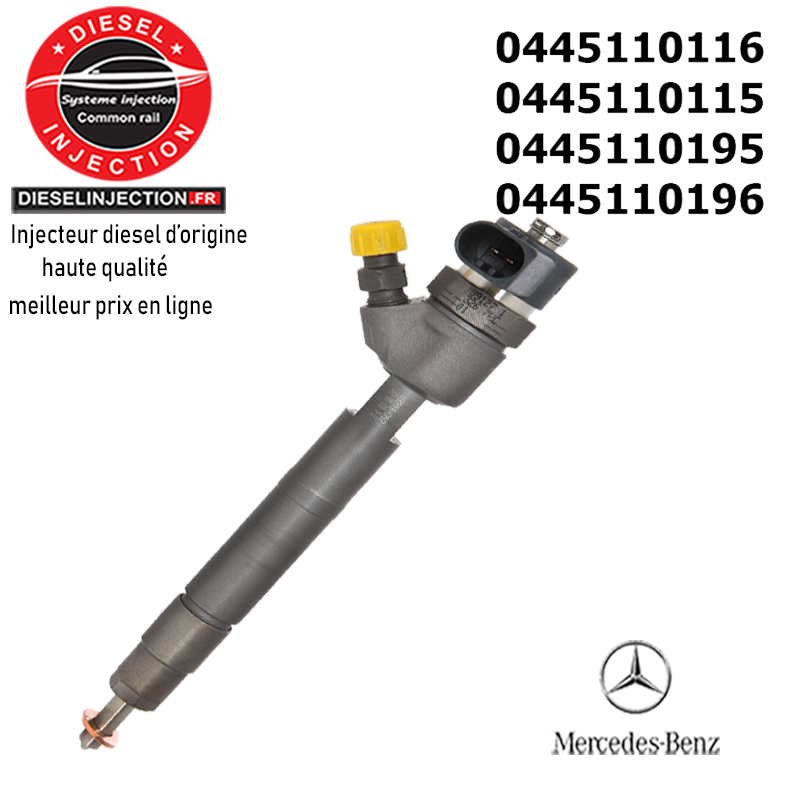 Injecteur BOSCH 04451101160445110116 - 0445110196 - 0445110195