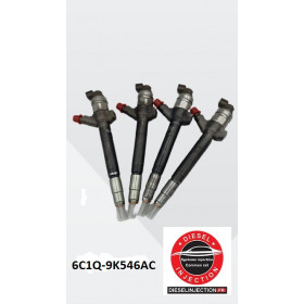 4 x INJECTEUR DENSO 6C1Q-9K546-AC 6C1Q9K546AC