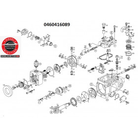 Pompe à injection BOSCH 0460416089