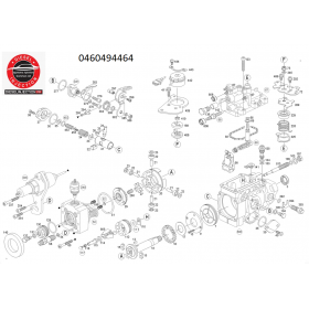 Pompe injection Bosch 04604944640460494464