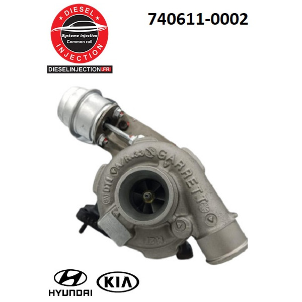 Turbo hybride 1.5, 1.6 CRDI 102 110, 28201-25A120, 28201-2A100, 28201-25A120, 782403-1, 740611-0003, 740611-0002